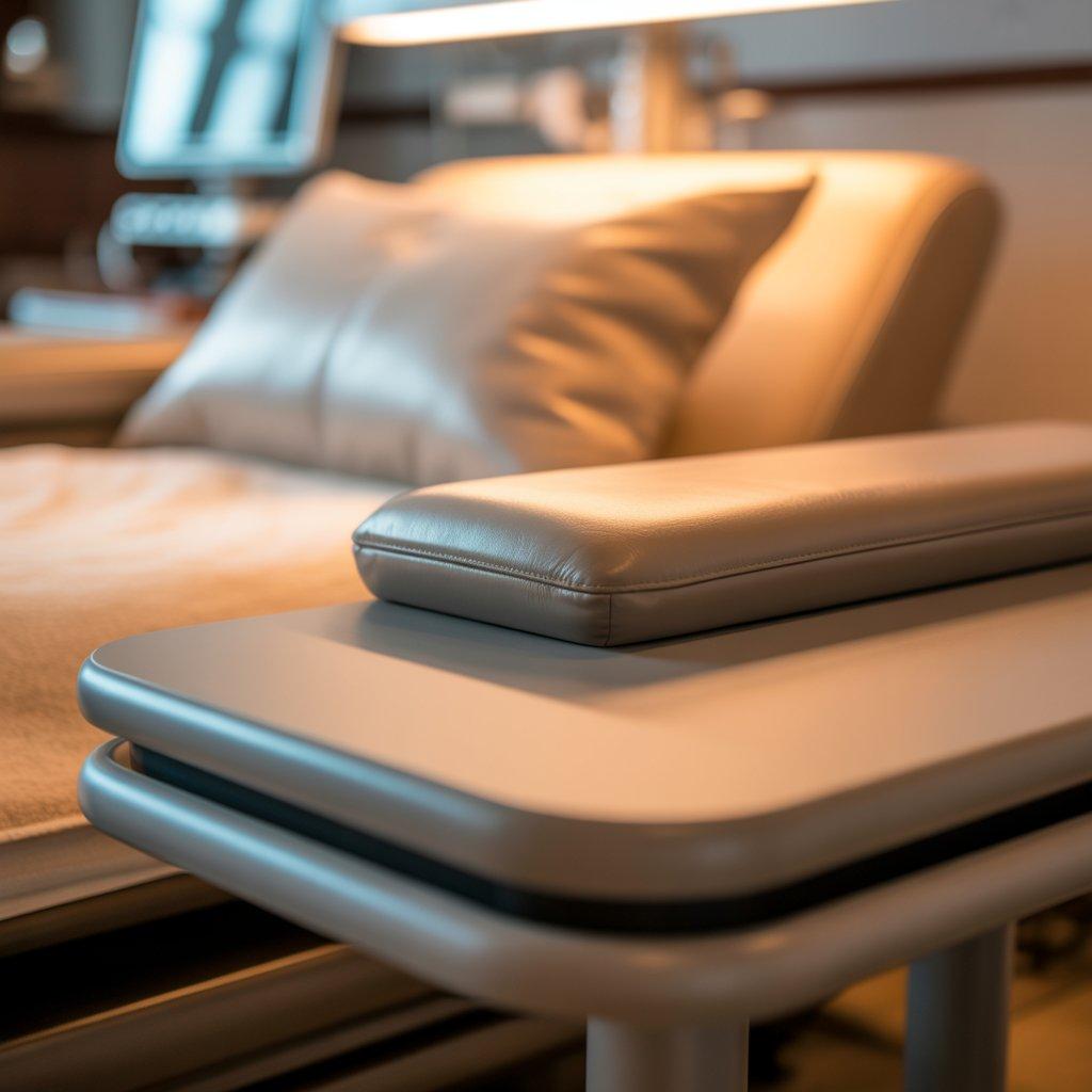 Comfortable relaxation lounge with modern recliners